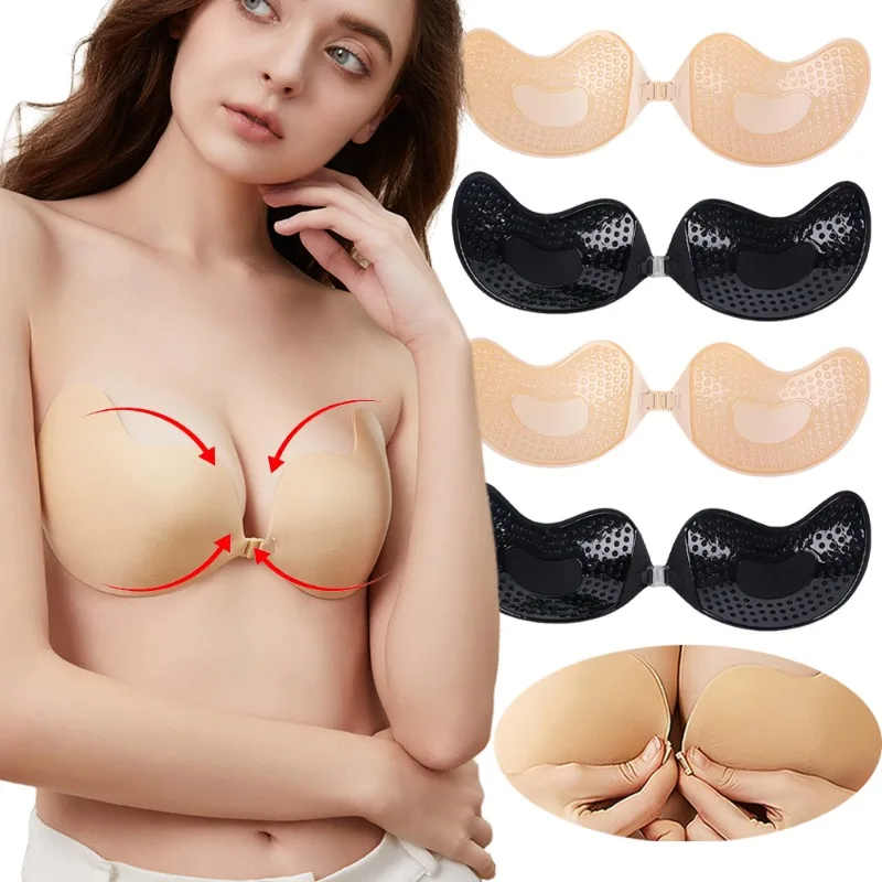Bralette Triangle Set - Soutien-gorge Push Up Invisible pour femmes