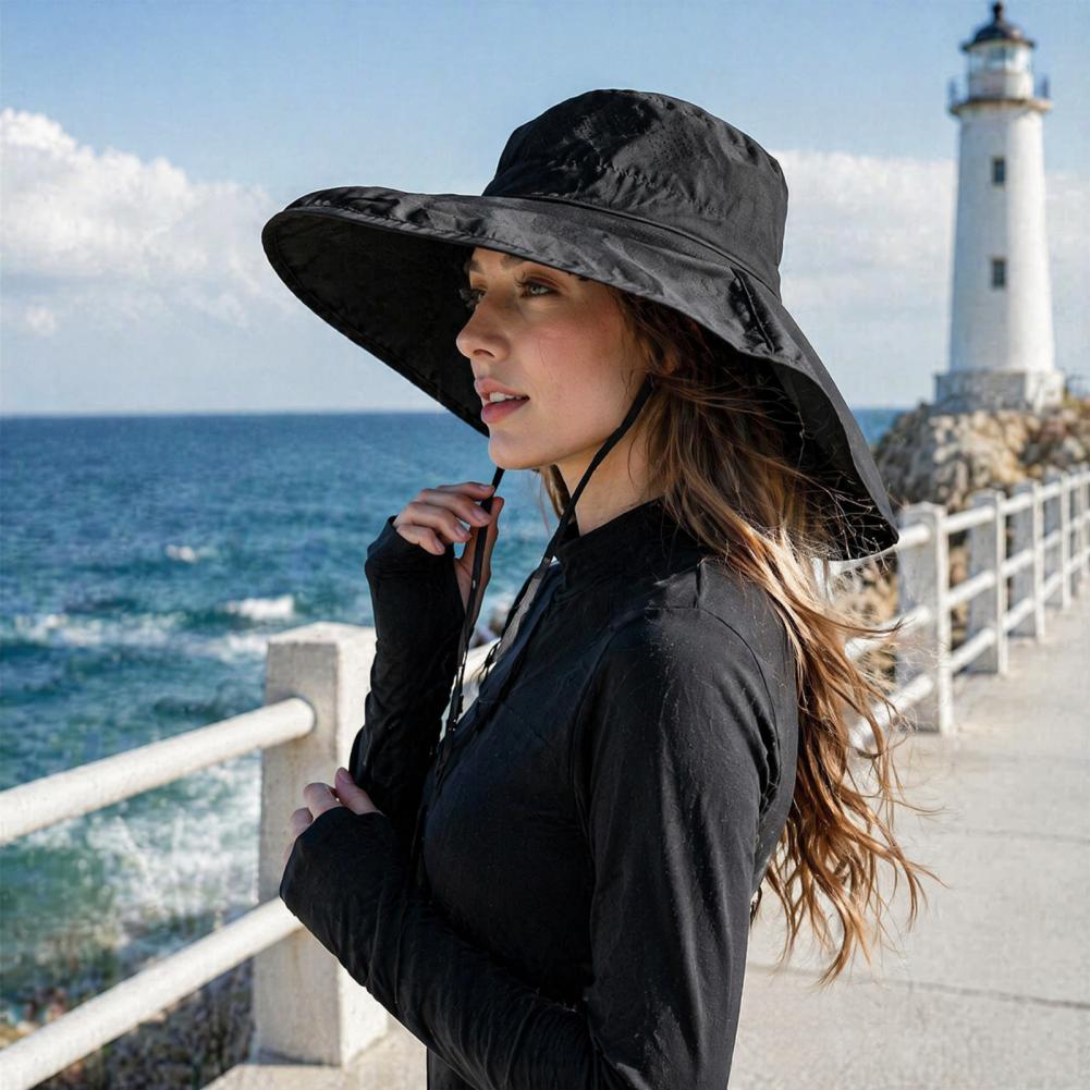 Hat Floppy Wide - Chapeau de pêche en maille respirante