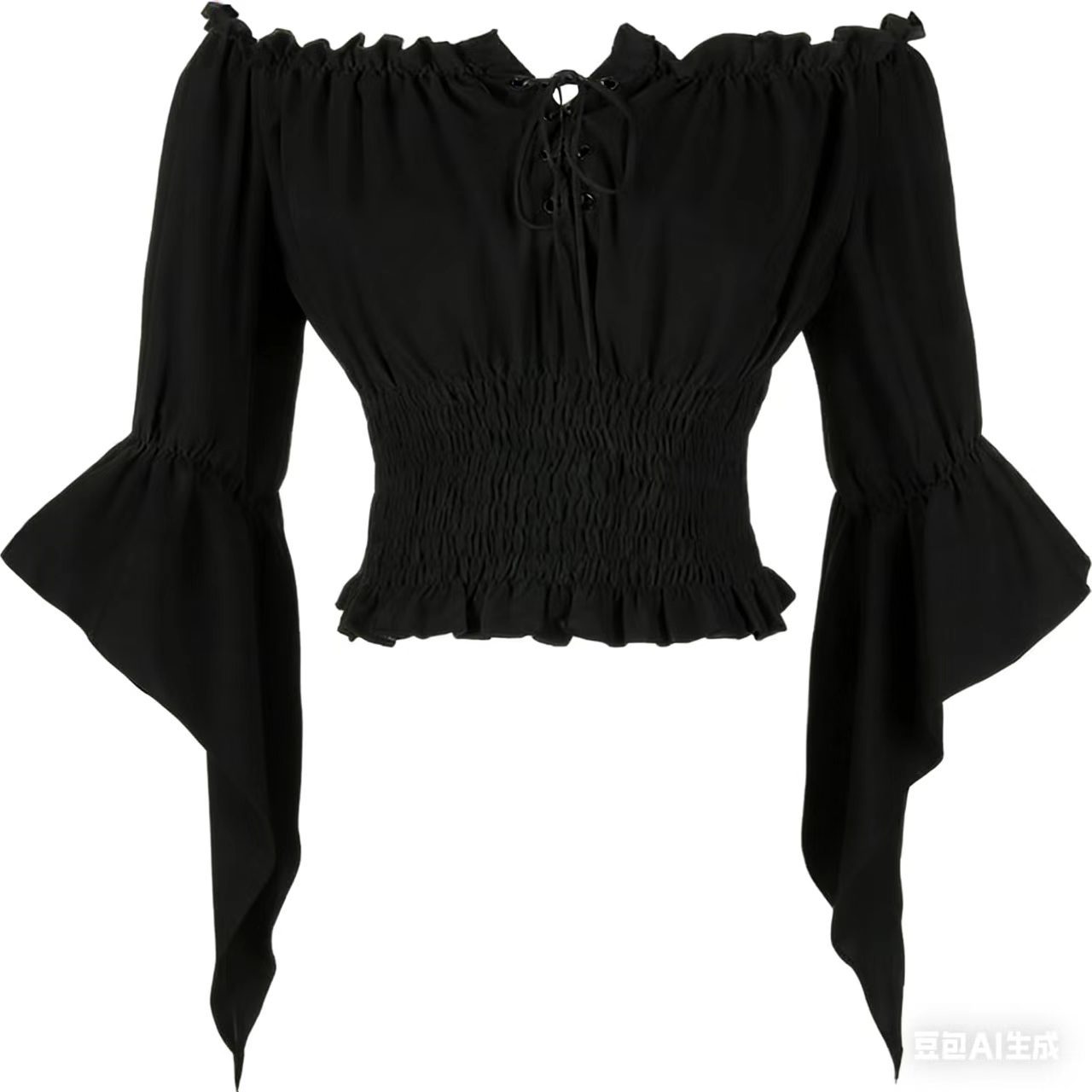 Blouse Vintage Femme Style Ari - Blouse Off Shoulder avis et prix