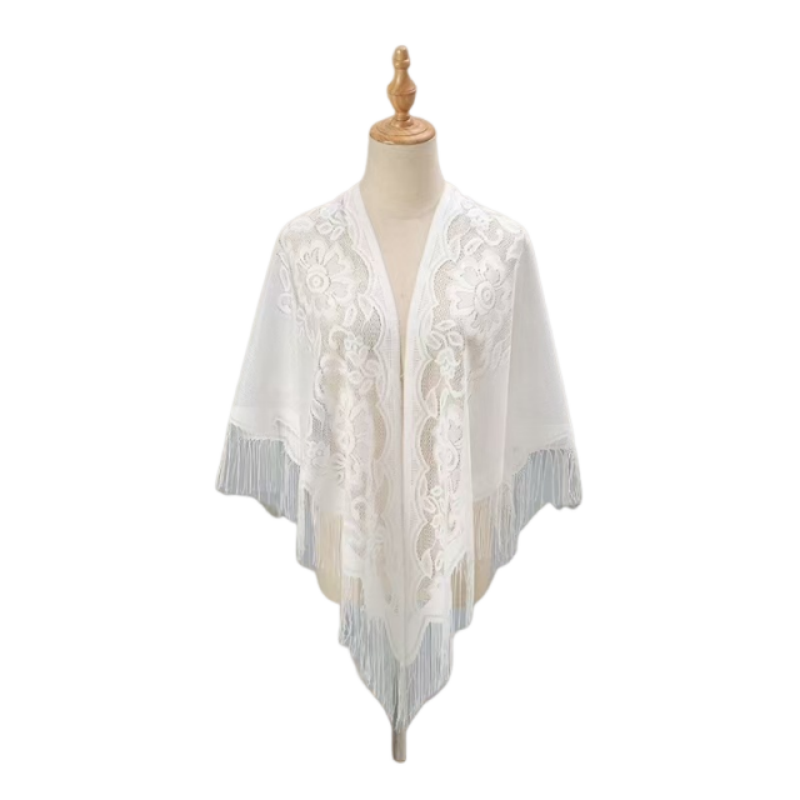 Châle en dentelle florale pour - Kimono Sheer Floral avis et prix
